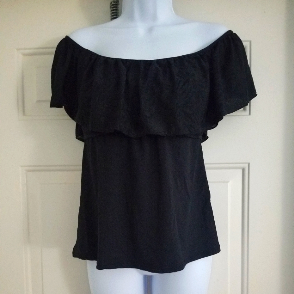 Lace Off Shoulder Top